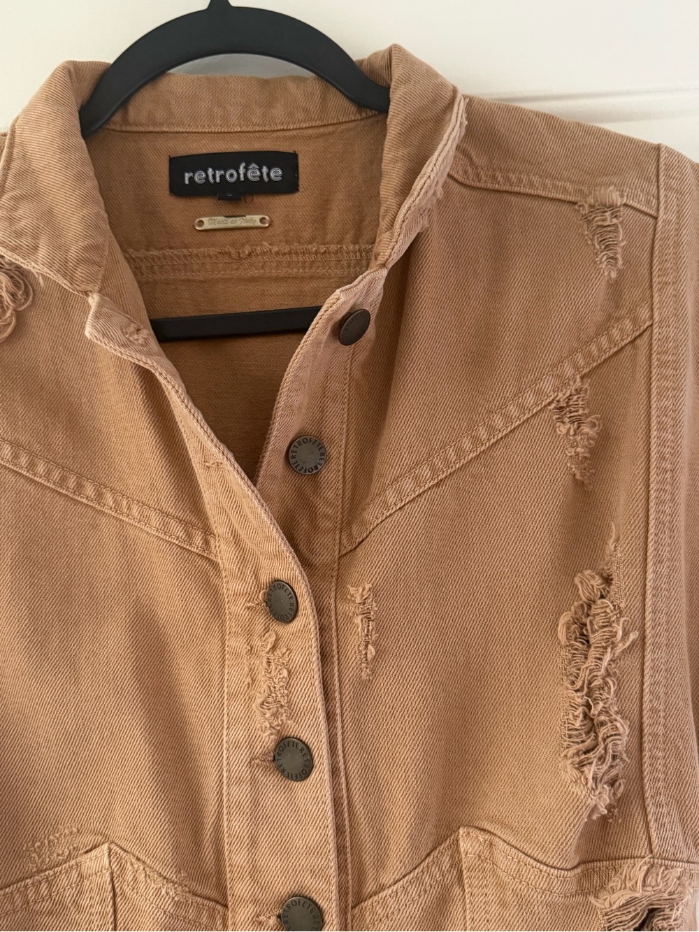 retrofete X REVOLVE Ali dress (S) Camel - Picture 3 of 5